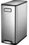 EKO - Ecofly Treteimer 30 Liter - Stainless steel - Matt Edelstahl - Silber