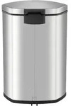 Shell Bin 50 Liter, EKO - Matt Edelstahl - Silber