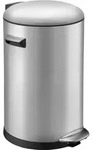 EKO - Belle Deluxe Treteimer 20 Liter - Stainless steel Plastic - Matt Edelstahl -