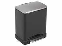 pedalbehälter E-Cube20 Liter Edelstahl schwarz