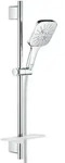 Brausestangenset Rainshower 130 SmartActive Cube 26583 600mm Abl. chrom - Silber