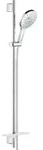 GROHE Rainshower Smartactive 150, 90 cm, 1,75 m, Wand, Chrom, G1/2 - Silber