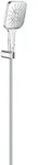 GROHE Wandhalterset Rainshower 130 SmartActive Cube 9,5l chrom, 26589000 - Silber