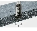 Festool Wendeplatten-B&uuml;ndigfr&auml;ser HW Schaft 12 mm HW S12 D21/30WM | 491120