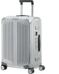 Samsonite Lite-Box Alu Spinner 55 cm mit TSA-Zahlenschloss aluminium - Silber