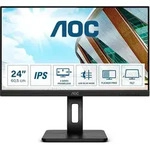 61cm/24" (1920x1080) AOC 24P2Q 16:9 4ms HDMI DVI VGA DisplayPort VESA Pivot Speaker