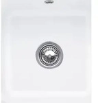 Villeroy&Boch Sp&uuml;lbecken, K&uuml;chensp&uuml;le Cisterna 50 Stone White 445x445mm,