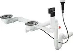 Hansgrohe 43938000, Badefallen, Chrom - Silber