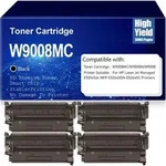 HP Schwarzer Toner W9008MC mit hoher Kapazit&auml;t - Managed f&uuml;r HP Drucker
