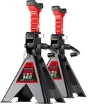 HEYNER&reg; Unterstellbock 2er Set mit Gummiauflage Hubh&ouml;he 300-440 mm Traglast 3t
