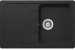 Schock Einbausp&uuml;le Formhaus D-100S A Onyx - Auflagesp&uuml;le - Schwarz