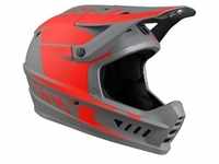 iXS Fullface Helm Xact Evo , Rot Grau, M/L