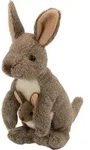 Wild Republic Mini Cuddlekins K&auml;nguru 10867 - Wild Republic K&auml;nguru mit Baby 21cm