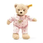 Steiff Teddy and Me Teddyb&auml;r M&auml;dchen Baby mit Schlafanzug 25 cm, Teddy B&auml;r mit