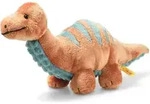 Steiff Bronko Brontosaurus 28 dunkelorange/petr 087837 - Bunt