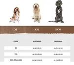 Knuffelwuff Kunstleder Hundebett Jerry XXL 120 x 85 Grau