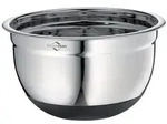 K&uuml;chenprofi R&uuml;hrsch&uuml;ssel rutschfest, 28 cm - Silber