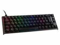 Ducky ONE 2 SF Gaming Tastatur MX-Speed-Silver RGB LED - schwarz - Tastatur - USB Typ