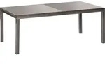 Merxx Semi Ausziehtisch 220/340 x 110 cm - Aluminiumgestell Graphit