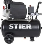 STIER Kompressor LKT 240-8-24, 1100 W, max. Druck 8 bar, 24 Liter Tank, 21 kg,
