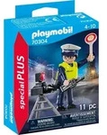 Polizist mit Radarfalle - Bunt
