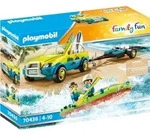 PLAYMOBIL Family Fun 70436 Strandauto mit Kanuanh&auml;nger - Bunt