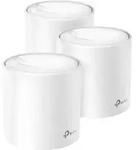 TP-Link AX3000 Wi-Fi 6 WLAN Mesh System, 3er Pack, Wei&szlig;, Intern, Leistung, Status,