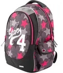 TOPModel Schulrucksack Sterne schwarz