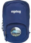 ergobag Freizeitrucksack Rucksack Ease Backpack 6L Blaulicht - Blau/Grau