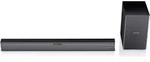 Sharp 2.1 Bluetooth Soundbar HT-SBW182 kabelloser Subwoofer - 160 Watt - Schwarz