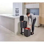 Joseph Joseph IntelligentWaste Totem Compact 40 - Abfallbeh&auml;lter mit separater