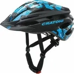 MTB Fahrradhelm Pacer Junior schwarz/blau matt - Schwarz/Blau