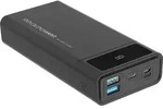 RealPower Powerbank PB-20k PD schwarz 20.000mAh - Schwarz