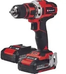 Einhell Power X-Change Akku-Bohrschrauber TE-CD 18/40-1 Li (2x1,5 Ah) - Rot