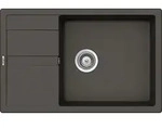 Schock 21496, Schock Einbausp&uuml;le Manhattan D-100LS A Asphalt - Auflagesp&uuml;le Grau