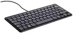 offizielle Raspberry Pi Tastatur (schwarz/grau, DE-Layout, inkl. 3-Port-USB-Hub) -