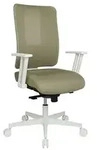 Topstar B&uuml;rostuhl Sitness Life 50, FY530E CR88 schlamm, wei&szlig; Stoff