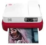 KODAK Smile Classic Sofortbilddigitalkamera + Bluetooth (Rot), 16MP, 35 Drucke/A -