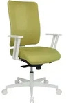 Topstar B&uuml;rostuhl Sitness Life 50, FY530E CR99 Stoff gr&uuml;n, Gestell wei&szlig;