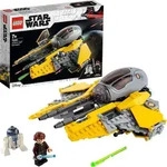 LEGO 75281 Star Wars Anakins Jedi Interceptor, Bauset mit R2-D2 - Schwarz