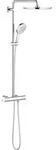 GROHE Rainshower Smartactive 310, 111,8 cm, 1,75 m, Wand, Chrom, G1/2 - Silber