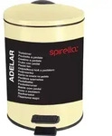 Spirella Kosmetikeimer 5 Liter Edelstahl mit Absenkautomatik und Inneneimer "Adelar"