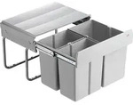 WESCO 757451-85 Abfallsorter 30 (2x7,5 + 15) Liter TRIO SHORTY ab 50 cm