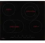 vidaXL Glaskeramik-Kochfeld mit 4 Platten Touch Control 6600 W - Schwarz