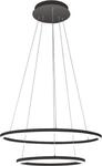 GIOTTO LED-Pendelleuchter 52W schwarz 3508-45-101 Fabas Luce