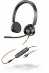 Blackwire C3325-M, Headset - Schwarz
