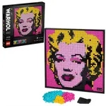 LEGO 31197 Art Andy Warhol&rsquo;s Marilyn Monroe Set, Poster f&uuml;r Sammler,