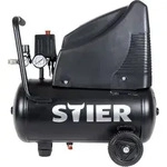 STIER Kompressor LKT 200-8-24 f&uuml;r Druckluft-Werkzeug, 1200 W, 8 bar, 24 Liter Tank,