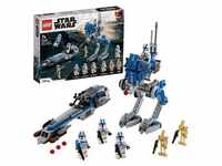 LEGO 75280 Star Wars Clone Troopers der 501. Legion, Bauset mit Kampfdroiden und