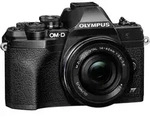 Olympus V207132BE000, Olympus OM-D E-M10 Mark IV Kit + 14-42 Pancake Zoom schwarz